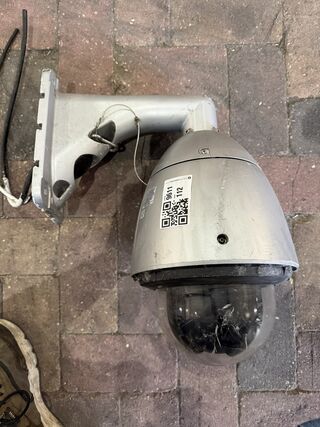 PTZ-domecamera, Panasonic, WV-SW397B, grijs